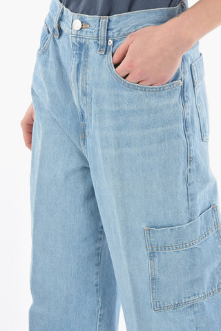 Cargo Boyfriend Jeans