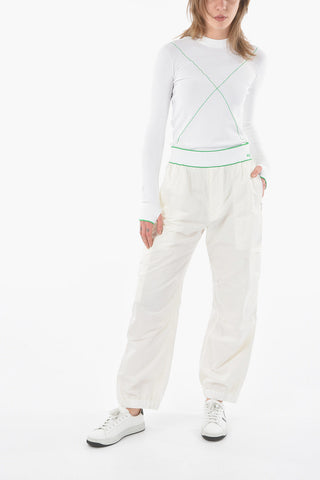 Cargo Pants with Logoed Waist Band