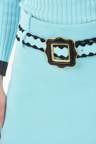 Minigonna in Maglia con Cintura