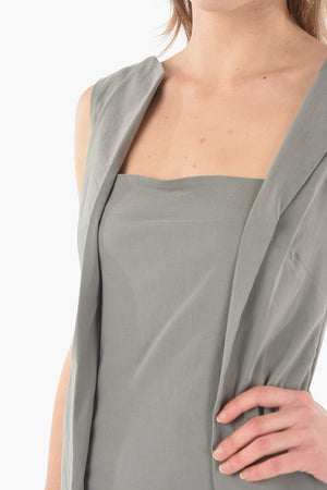 Midi Dress PREZZEMOLO with Geometric Cutouts