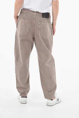 High Waist Single Pleat KAPPA Jeans