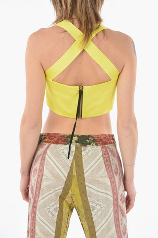 Satin Crop Top