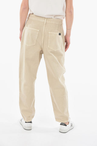 High Waist Single Pleat KAPPA Jeans