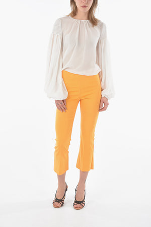 Cropped-Hose LEO unifarben