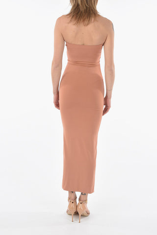 Maxi Vestito GISELE Attillato senza Spalline