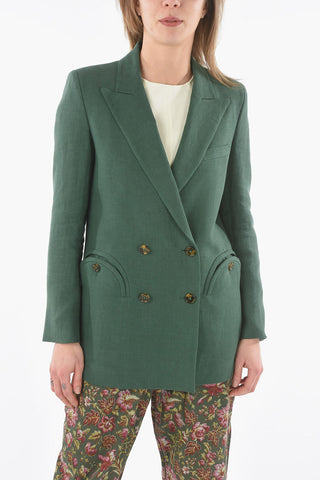 Linen EVERYDAY Double Breasted Blazer
