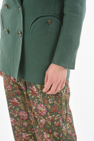 Linen EVERYDAY Double Breasted Blazer