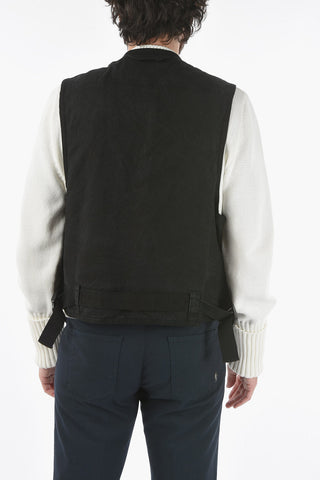 Solid Color Utility Vest
