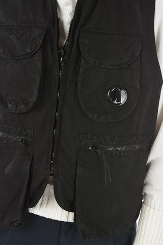 Solid Color Utility Vest