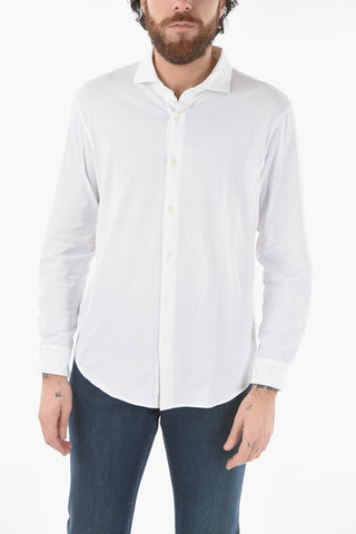 Camicia PALMER in Jersey con Collo Francese