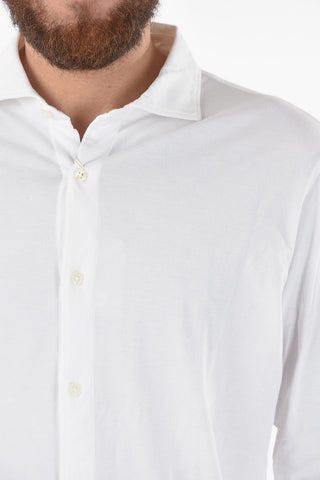 Camicia PALMER in Jersey con Collo Francese