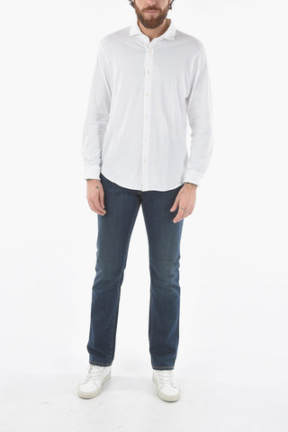 Camicia PALMER in Jersey con Collo Francese