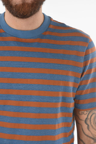 Awning Striped Solid Color crew-Neck LEWIS T-shirt