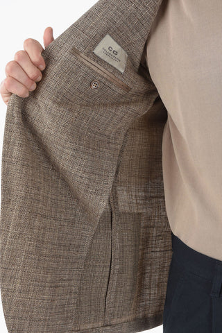 CC COLLECTION side vents patch pocket RIGHT 2-button blazer