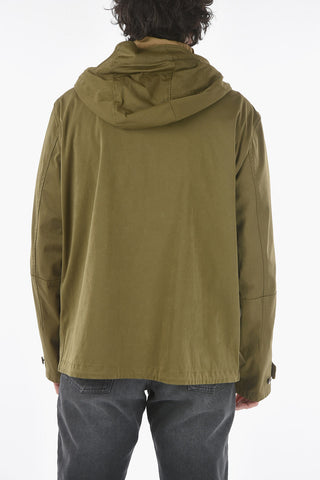 Solid Color Hooded Parka