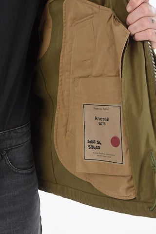 Solid Color Hooded Parka