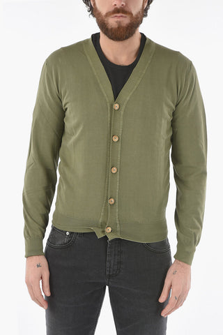 Lightwear Cotton V-Neck Cardigan