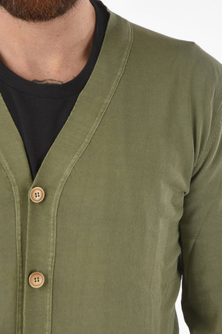 Lightwear Cotton V-Neck Cardigan