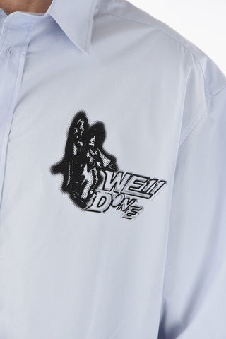 Camicia SKY Oversize Stampata