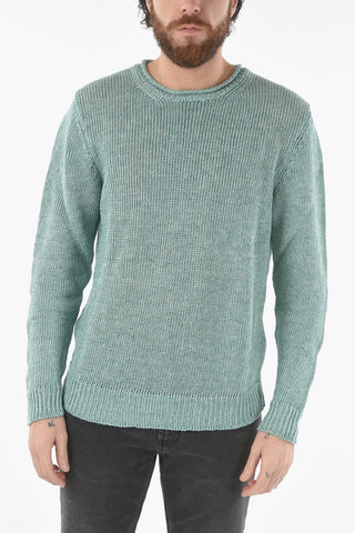 Linen Crew-Neck Sweater