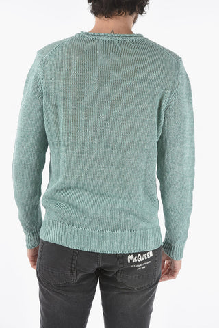 Linen Crew-Neck Sweater