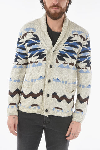 2 Pocket and 2 Buttons Cardigan