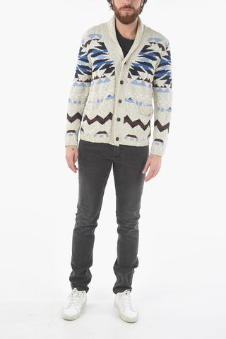 2 Pocket and 2 Buttons Cardigan