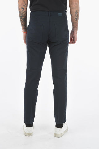 Regular Waist Single Pleated Pants with Belt Loops