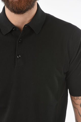 Cotton 3-Buttons Polo Shirt