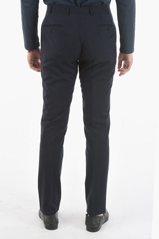 virgin wool MANTUA side vents notch lapel 2-button suit