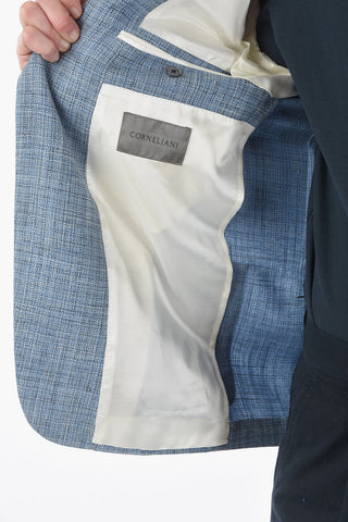 side vents notch lapel GATE 2-button blazer