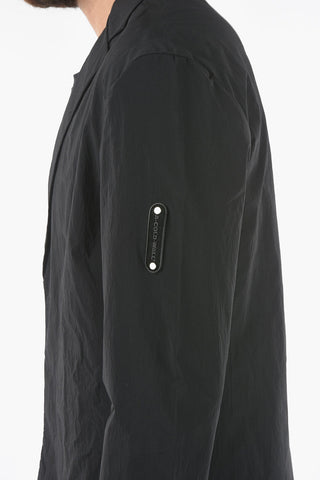 Nylon Single Breasted Blazr