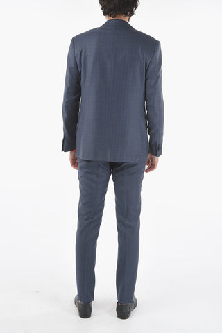 virgin wool MANTUA side vents notch lapel 2-button suit