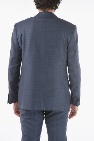 virgin wool MANTUA side vents notch lapel 2-button suit
