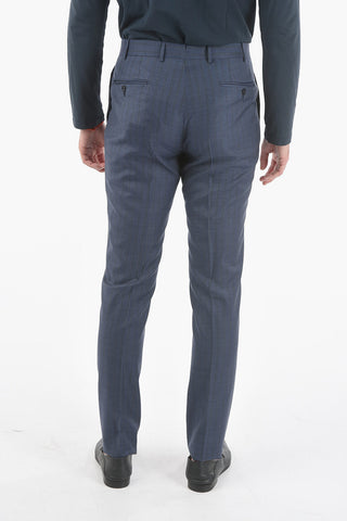 virgin wool MANTUA side vents notch lapel 2-button suit