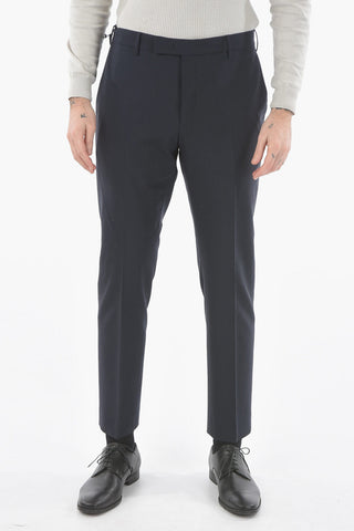 Plain DIECI Pants with Belt Loops