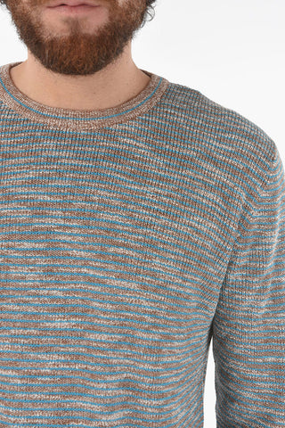 Striped Crew-neck Sweater