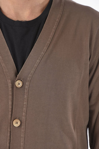 Lightwear Cotton V-Neck Cardigan