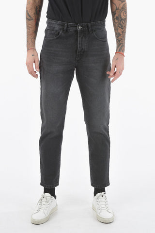 Mid Rise Jeans 17cm