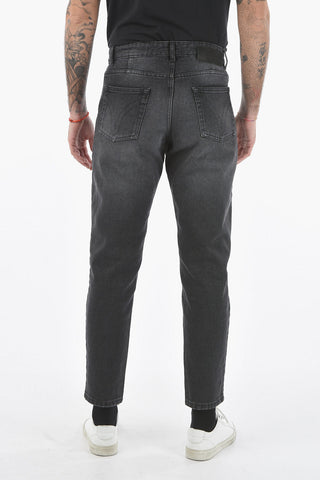 Mid Rise Jeans 17cm