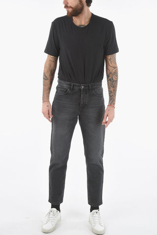 Mid Rise Jeans 17cm