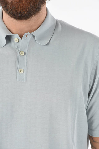Polo in Cotone a Tinta Unita