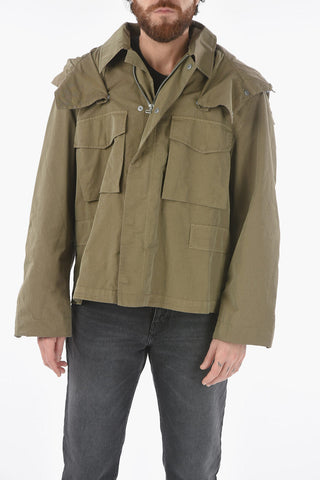 Cotton and Nylon Saharan Parka