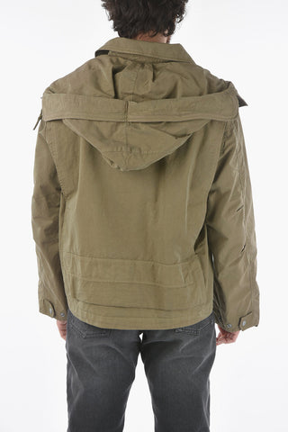 Cotton and Nylon Saharan Parka