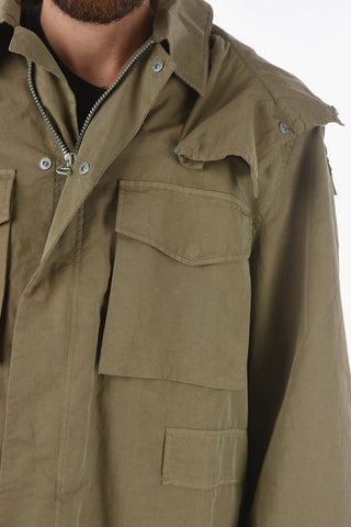 Cotton and Nylon Saharan Parka