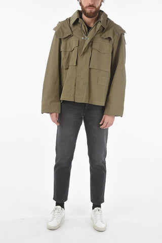 Cotton and Nylon Saharan Parka