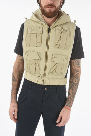 Embroidered Jacket with Detachable Vest