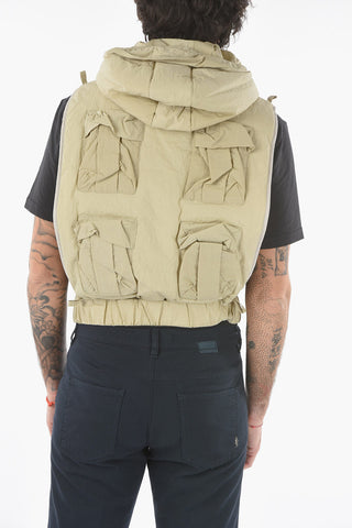 Embroidered Jacket with Detachable Vest