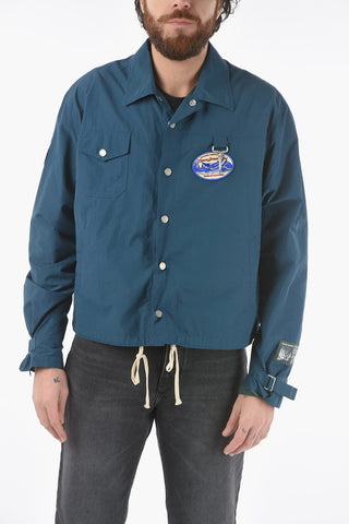 Nylon Jacket with Patches