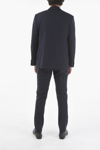 virgin wool MANTUA side vents notch lapel 2-button suit